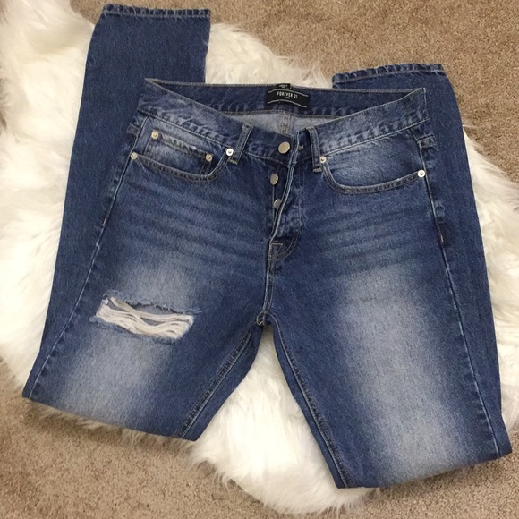 Forever 21 Other - Distressed Denim Jeans